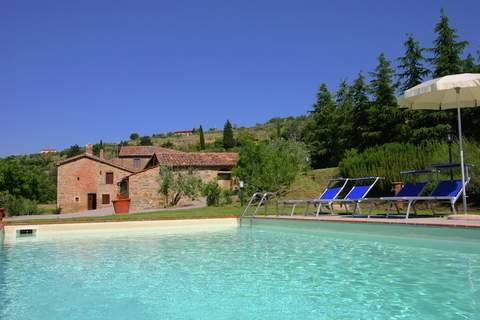 Fontocchio Diciassette - Ferienunterkunft in Cortona (17 Personen)