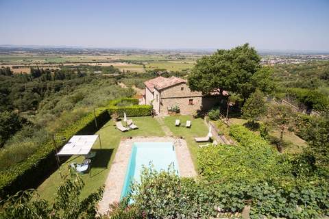 Casa Lamate - Ferienunterkunft in Cortona (10 Personen)