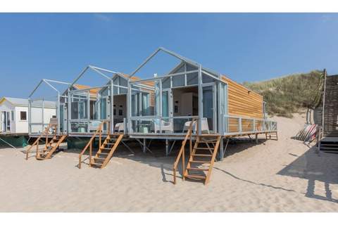 Slaapstrandhuisje - Strand dishoek 67  Dishoek - Ferienunterkunft in Koudekerke-Dishoek (5 Personen)