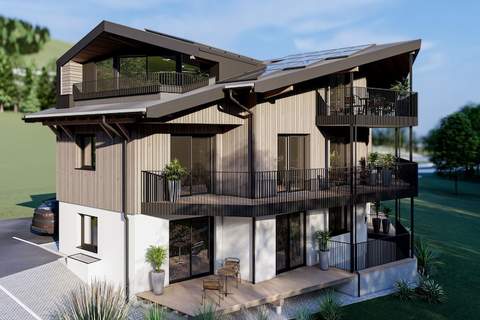 Bergzeit Appartements - Ferienunterkunft in Saalbach-Hinterglemm (6 Personen)