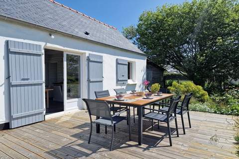Holiday home with terrace and garden in Locquirec - Ferienunterkunft in Locquirec (5 Personen)