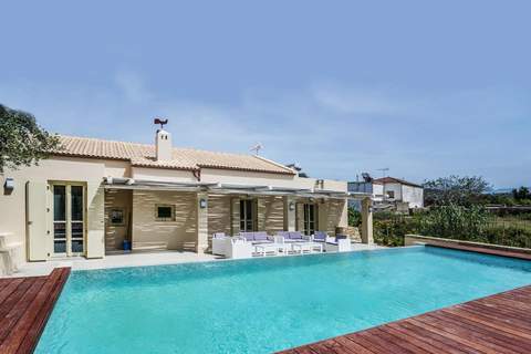 Villa Gerani-Villa Geraniotis ca 155 qm 7 pax - Ferienunterkunft in Gerani (7 Personen)