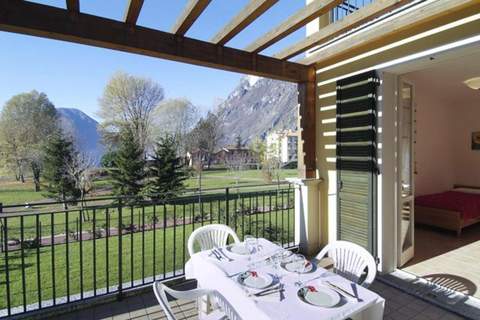 Residence Porto Letizia Porlezza - Palace 1-room 4 pax Lake View Plus P1LP4 8205 - Ferienunterkunft in Porlezza (4 Personen)