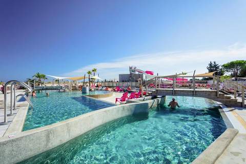 Caravan park Mas des Lavandes Sérignan-Mobilhome Prestige TVclim 2ch 4p - Ferienunterkunft in Serignan (4 Personen)