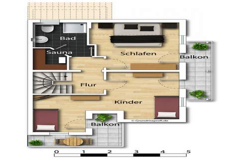 DHH Strandhaus II rechts - Ferienhaus in Trassenheide (6 Personen)