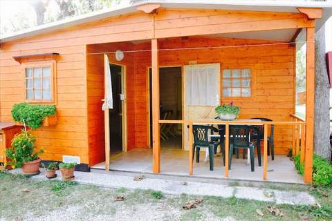 Camping Classe Village - Chalet 4 plus 1 - Ferienunterkunft in Lido di Dante (5 Personen)