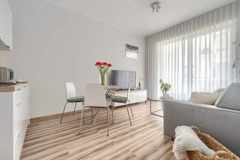 Apartament 4-osobowy Grunwaldzka 12A-13 Pobierowo - Appartement in Pobierowo (4 Personen)