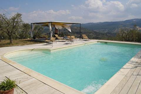 Poggio Aperto - Ferienunterkunft in Seggiano (8 Personen)