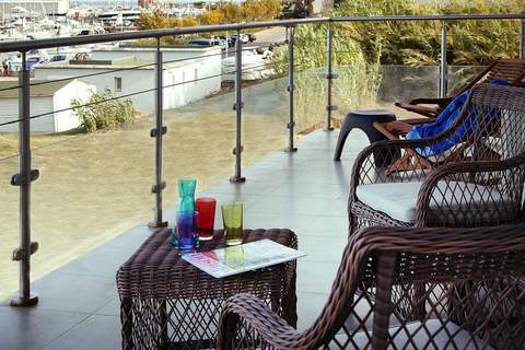 Villa Tyrrenia Rogliano / T3 Terrasse - de 52 m2 à 72 m2 - VUE CAP - Ferienunterkunft in Rogliano (6 Personen)