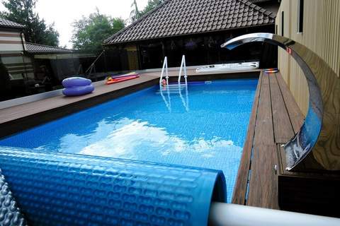 Komfortowy dom z basenem i jacuzzi w Międzywodziu - Ferienunterkunft in Miedzywodzie (4 Personen)
