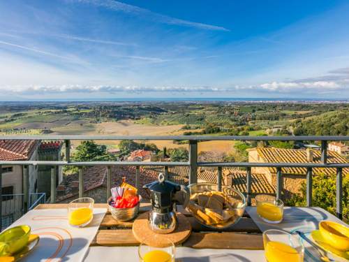 Ferienwohnung Trilocale Casa nel Castello  in 
Casale Marittimo (Italien)