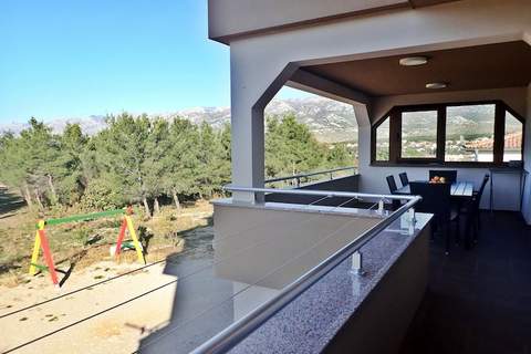 Holiday flat Dane Jasenice-Rovanjska SD-137 A-02 100 qm 6 Pers 1OG - Ferienunterkunft in Jasenice (6 Personen)