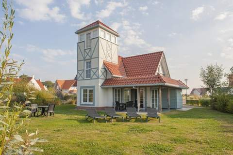 Noordzee Residence Cadzand-Bad 37 - Ferienunterkunft in Cadzand-Bad (9 Personen)