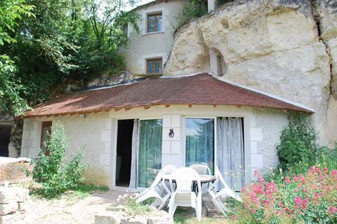 Maison troglodyte - Châteaux de la Loire - Ferienhaus in Fverolles (4 Personen)