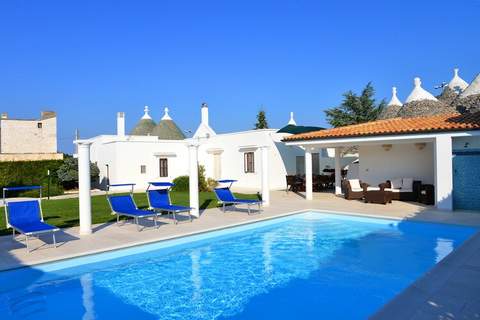 Villa Giovanna Trullo in Ostuni - Ferienhaus in Ostuni (10 Personen)