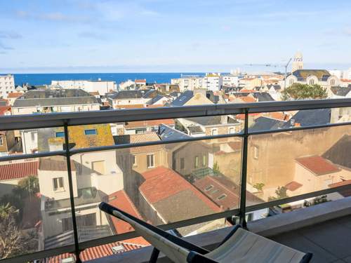 Ferienwohnung L'Hippocampe T2 balcon et large vue mer