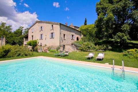 Del Frontino La Biagina - Ferienunterkunft in Acqualagna (8 Personen)