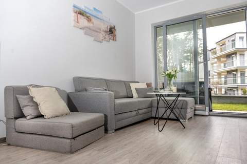 Apartament Grunwaldzka 12a-4 Pobierowo - Ferienunterkunft in Pobierowo (5 Personen)