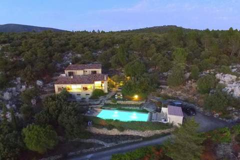Villa vue splendide - Ferienunterkunft in Tourtour (8 Personen)