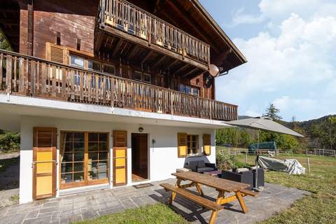 Chalet Verrel - beneden - Ferienunterkunft in Fiesch (4 Personen)
