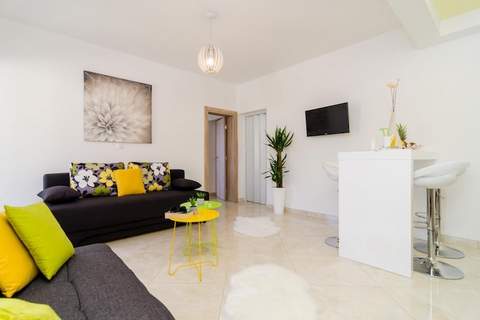 Apartments A&M - One-Bedroom Apartment with Balcony and Sea View (A1) - Ferienunterkunft in Mlini (6 Personen)
