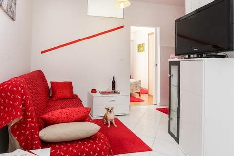 Apartments Pojko - Standard One-Bedroom Apartment with Terrace (Red) - Ferienunterkunft in Dubrovnik (4 Personen)