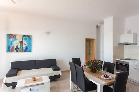 Apartments Villa Ari - Superior Three Bedroom Apartment with Balcony and Sea View (First Floor) - Ferienunterkunft in Dubrovnik (6 Personen)