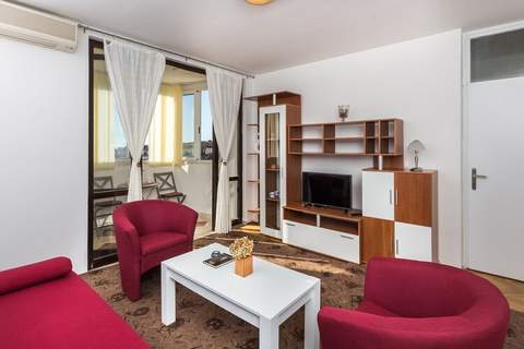 Apartment Brajković - One Bedroom Apartment with Loggia and Sea View - Ferienunterkunft in Dubrovnik (4 Personen)