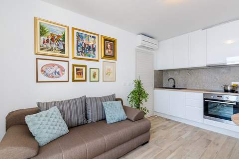 Apartments Lazarin - One Bedroom Apartment with Balcony and Sea View (2 Mali ) - Ferienunterkunft in Dubrovnik (4 Personen)