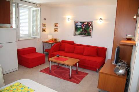 Villa Alegria Cavtat - Studio Apartment with Patio and Garden View - Ferienunterkunft in Cavtat (2 Personen)