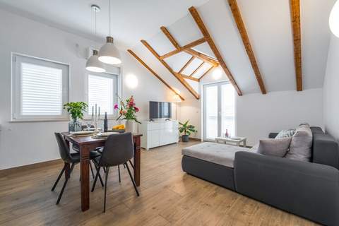 Apartments Terra - Comfort One Bedroom Apartment with Balcony and City View (VELIKI) - Ferienunterkunft in Dubrovnik (3 Personen)