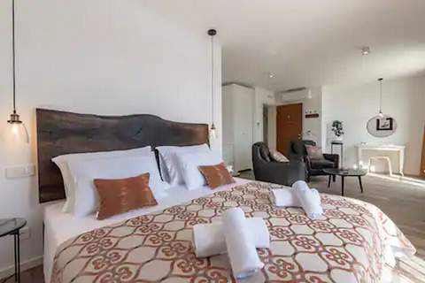 Mamma mia luxury rooms - Deluxe Double Room with Sea View (deluxe mamma mia) - 1 - Ferienunterkunft in Trogir (2 Personen)