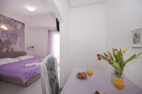 Apartments Villa Angela - Studio Apartment with Terrace and Sea View (Angela) - Ferienunterkunft in Baska Voda (2 Personen)