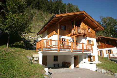 Chalets im Wald - Ferienunterkunft in Wald im Pingzau (12 Personen)