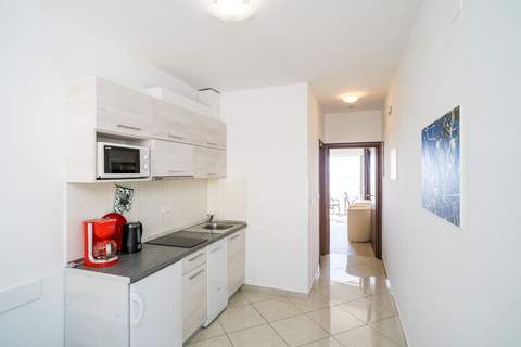 Villa Samba - Studio Apartment with Balcony and Sea View - Ferienunterkunft in Mlini (2 Personen)
