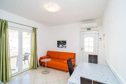 Villa Samba -  Luxury One-Bedroom Apartment with Balcony and Sea View - Ferienunterkunft in Mlini (3 Personen)