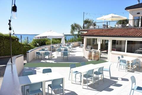 Caravan park della Colombaia Padenghe sul Garda-CM Panorama Spa Dog - Ferienunterkunft in Padenghe (5 Personen)