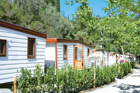 Ferienresort C'era Una Volta Villanova d'Albengo - Type B4 mit Veranda ca 27 qm - Ferienunterkunft in Villanova di Albenga (4 Personen)