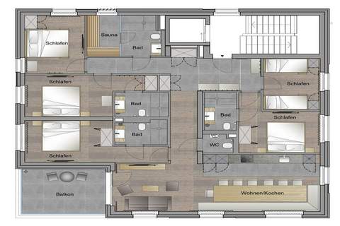 Almresort Sonnenalpe 6 - Ferienunterkunft in Hermagor (14 Personen)