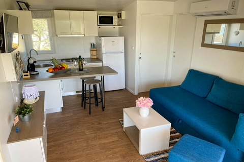 Olive Tree Neo & Lino - Two Bedroom Mobile Home with Terrace (Neo) - Ferienunterkunft in Biograd na Moru (5 Personen)