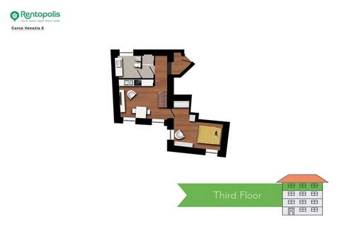 CENTRO Corso Venezia - Chic & Quiet Apartment in M - Ferienunterkunft in Milano (4 Personen)