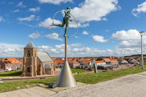 Vakantiewoning 't Zoete Licht Residenz - Willibrordusplein 28 C  Zoutelande - Ferienunterkunft in Zoutelande (2 Personen)