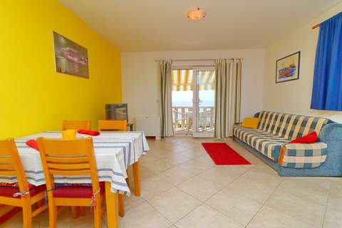 Apartments Plavac Mali- One Bedroom Apartment with Balcony and Sea View - Ferienunterkunft in Potomje (2 Personen)