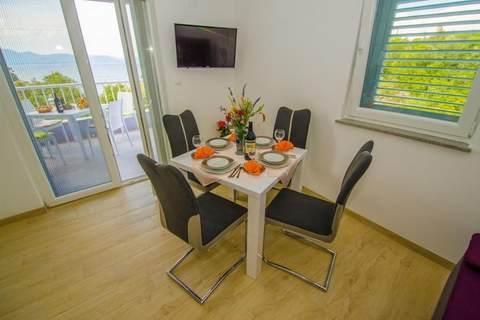 Apartments Vesela - Comfort One Bedroom Apartment with Balcony and Sea View - Ferienunterkunft in Janjina (4 Personen)