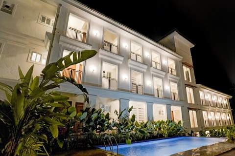 Sereno By Dancenter - 1BHK Apartment In Siolim - Ferienunterkunft in Goa (3 Personen)