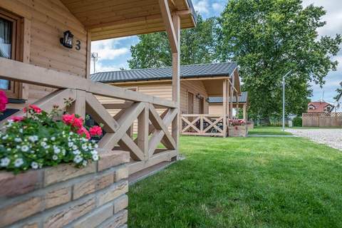 Osada Trzy Siostry domek nr 2 dla 6 osób Dąbrowa - Ferienunterkunft in Świerzno (6 Personen)