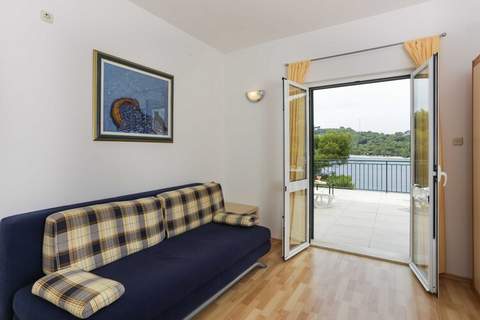 Apartments Posta - One-Bedroom Apartment with Terrace and Sea View (4 Adults) - Apartman 4 - Ferienunterkunft in Saplunara (4 Personen)