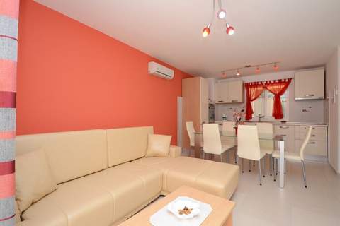 Apartments Korčula - Two Bedroom Apartment with Terrace and Sea View (Coral) - Ferienunterkunft in Prižba (4 Personen)