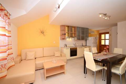 Apartments Korčula - Standard Two Bedroom Apartment with Terrace and Sea View (Seashell) - Ferienunterkunft in Prižba (4 Personen)