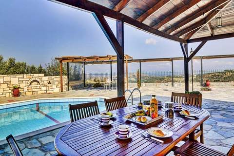 Galini Villa - Ferienunterkunft in Episkopi (10 Personen)